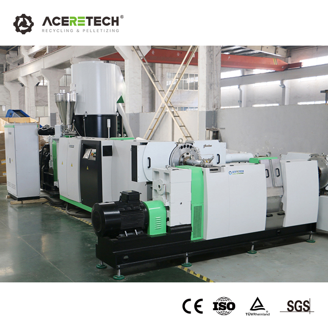 ACSS OEM ODM Double Stage Plastic Recycling Pelletizing Machine с Одновинтовым